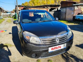2013 Renault Sandero I, чёрный, 400000 рублей, вид 3