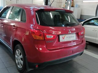 2013 Mitsubishi ASX I Рестайлинг, красный, 941000 рублей, вид 4