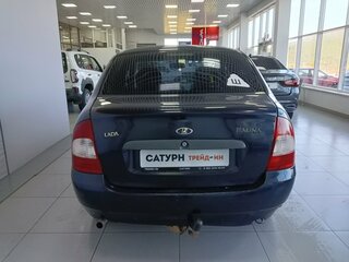 2007 Lada (ВАЗ) Kalina I, чёрный, 110000 рублей, вид 5