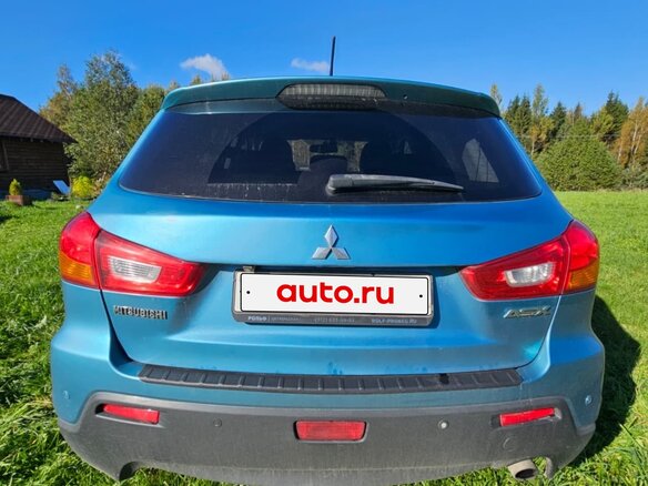 2012 Mitsubishi ASX I, голубой, 707000 рублей - вид 4