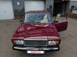 2002 Lada (ВАЗ) 2107, красный, 135000 рублей, вид 2