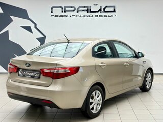 2013 Kia Rio 5-speed III, бежевый, 809000 рублей, вид 3