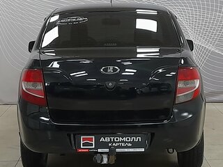 2013 Lada (ВАЗ) Granta I, чёрный, 389000 рублей, вид 5