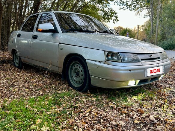 2001 Lada (ВАЗ) 2110, серебристый, 130000 рублей - вид 3