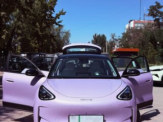 2025 Geely Geome Xingyuan 30.12 kWh, фиолетовый, 1655000 рублей, вид 1