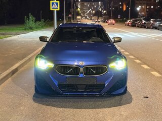 2022 BMW 2 серии M240i xDrive G42, синий, 5800000 рублей, вид 3