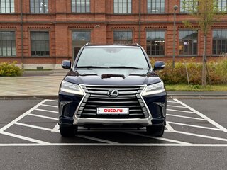 2018 Lexus LX 570 III Рестайлинг 2, синий, 7145000 рублей, вид 3