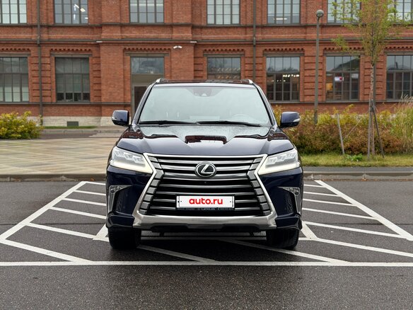 2018 Lexus LX 570 III Рестайлинг 2, синий, 7145000 рублей - вид 2