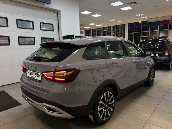 2026 Lada (ВАЗ) Vesta SW Cross I Рестайлинг (NG), серый - вид 3