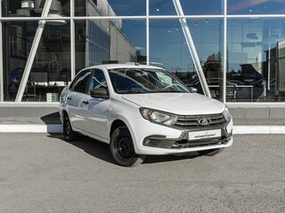 2018 Lada (ВАЗ) Granta I Рестайлинг, белый, 449000 рублей, вид 5