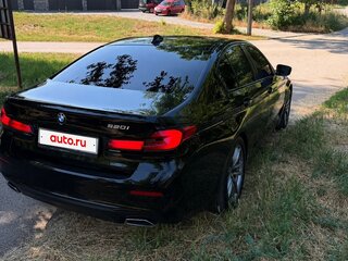 2020 BMW 5 серии 520i VII (G30/G31/G38) Рестайлинг, чёрный, 3300000 рублей, вид 4