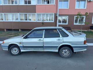 2001 Lada (ВАЗ) 2115, серебристый, 75000 рублей, вид 4