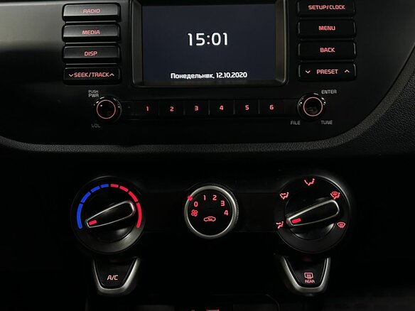 2018 Kia Rio X-Line IV, чёрный, 1375000 рублей - вид 19