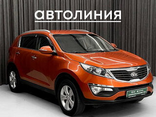 2013 Kia Sportage III, оранжевый, 1190000 рублей, вид 2