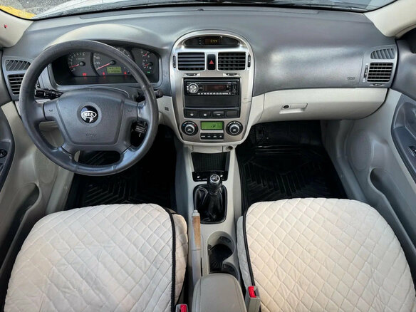 2006 Kia Cerato I, серебристый, 315000 рублей - вид 13