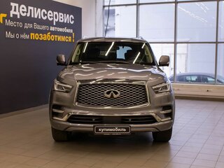 2020 Infiniti QX80 I Рестайлинг 3, серый, 4350000 рублей, вид 2