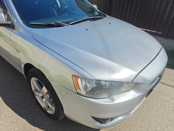 2008 Mitsubishi Lancer X, серебристый - вид 12