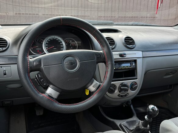 2007 Chevrolet Lacetti I, красный, 218000 рублей - вид 6