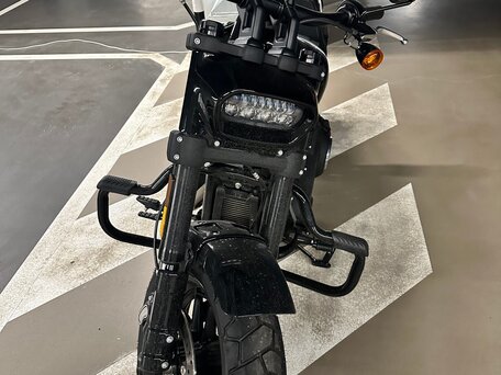 2021 Harley-Davidson Fat Bob, чёрный, 1900000 рублей, вид 1