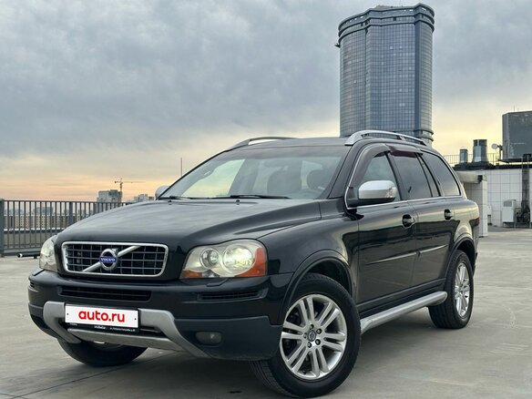 2007 Volvo XC90 5 Geartronic I Рестайлинг, чёрный, 1320000 рублей