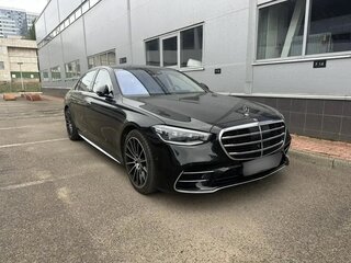 2021 Mercedes-Benz S-Класс 450 Long 4MATIC VII (W223), чёрный, 13950000 рублей, вид 1