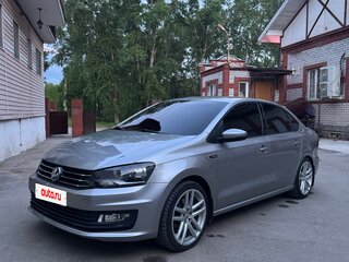 2018 Volkswagen Polo V Рестайлинг, серый, 1300000 рублей, вид 4