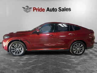 2024 BMW X6 40i III (G06) Рестайлинг, красный, 11267740 рублей, вид 4