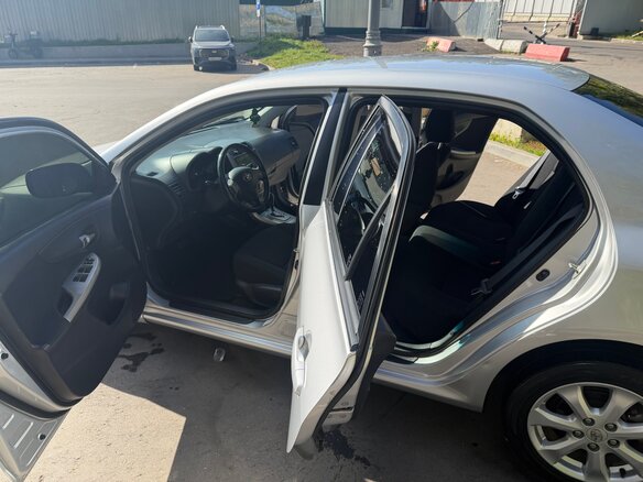 2007 Toyota Corolla X (E140, E150), серебристый, 710000 рублей - вид 8