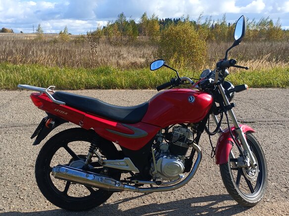 2012 Sym XS 125, красный - вид 4