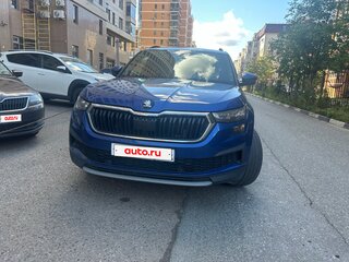 2022 Skoda Kodiaq I Рестайлинг, синий, 3190000 рублей, вид 1