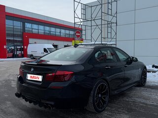 2013 BMW 5 серии 528i xDrive VI (F10/F11/F07) Рестайлинг, чёрный, 1900000 рублей, вид 4