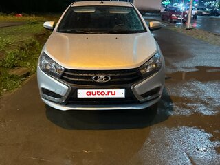 2016 Lada (ВАЗ) Vesta I, серебристый, 800000 рублей, вид 1