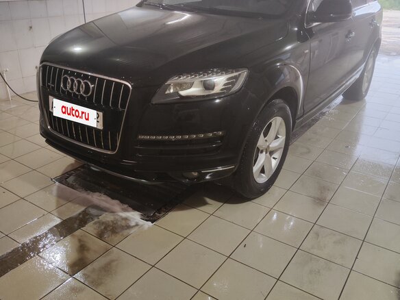 2010 Audi Q7 I (4L) Рестайлинг, чёрный, 1650000 рублей - вид 1
