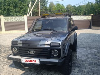 2018 Lada (ВАЗ) 2121 (4x4) Bronto I Рестайлинг, голубой, 900000 рублей, вид 2