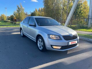 2013 Skoda Octavia III (A7), серебристый, 1350000 рублей, вид 3