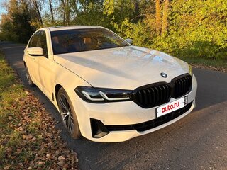 2021 BMW 5 серии 530i xDrive VII (G30/G31/G38) Рестайлинг, белый, 5200000 рублей, вид 4