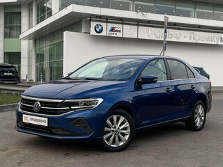 2020 Volkswagen Polo VI, синий, 1747000 рублей, вид 1
