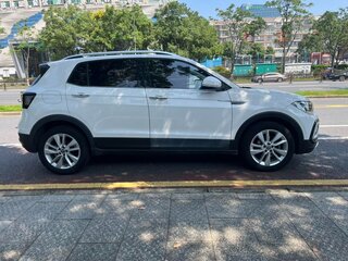 2021 Volkswagen T-Cross I (China Market), белый, 1437000 рублей, вид 4