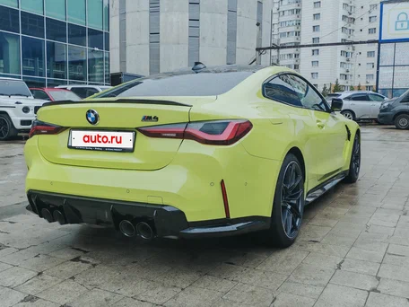 2022 BMW M4 Competition Package G82/G83, жёлтый, 9700000 рублей, вид 3