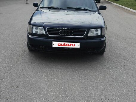 1995 Audi A6 I (C4), синий, 250000 рублей, вид 1