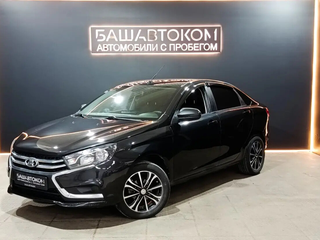 2016 Lada (ВАЗ) Vesta I, чёрный, 575000 рублей, вид 1