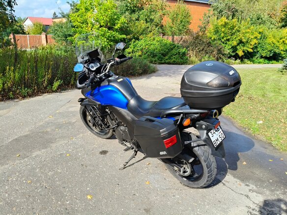 2015 Suzuki V-Strom DL 650, синий, 629000 рублей - вид 16