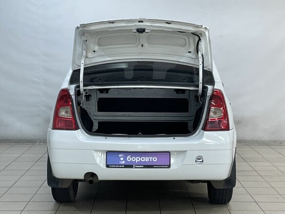 2010 Renault Logan I Рестайлинг, белый - вид 7
