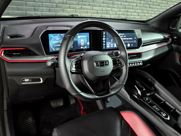 2024 Geely Coolray I Рестайлинг, белый - вид 12