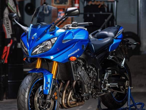 2011 Yamaha FZ8, синий - вид 8
