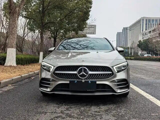 2022 Mercedes-Benz A-Класс 180 Long IV (W177) Рестайлинг, серый, 1799002 рублей, вид 2
