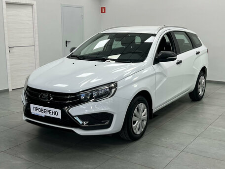 2024 Lada (ВАЗ) Vesta SW I Рестайлинг (NG), белый, 1460000 рублей, вид 1