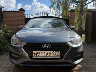 2018 Hyundai Solaris II, серый, 1100000 рублей, вид 2