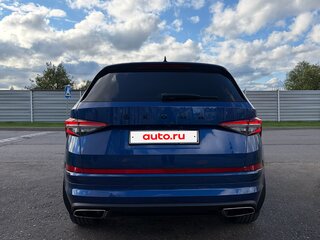 2022 Skoda Kodiaq I Рестайлинг, синий, 3799999 рублей, вид 5