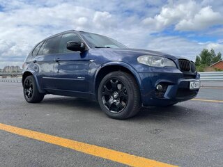 2013 BMW X5 40d II (E70) Рестайлинг, синий, 2000000 рублей, вид 4